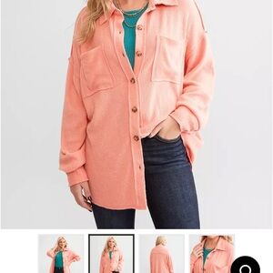 BKE Women's Peach Utility Jacket